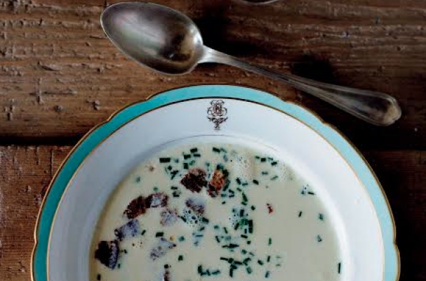 Foodista | Heartwarming Parmesan Soup from A Kitchen in France